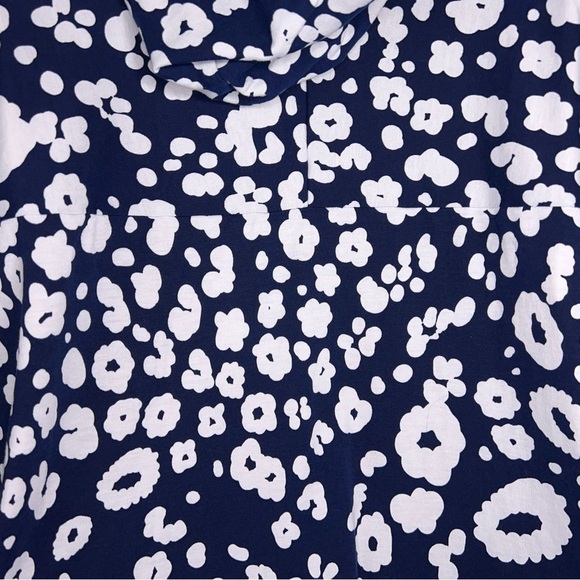 NEW 3XL Lularoe Amber Hoodie Blue White Floral Leopard Print Casual Comfortable - Picture 4 of 15